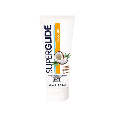 Superglide Edible Waterbased Lubricant - 3 fl oz / 75 ml