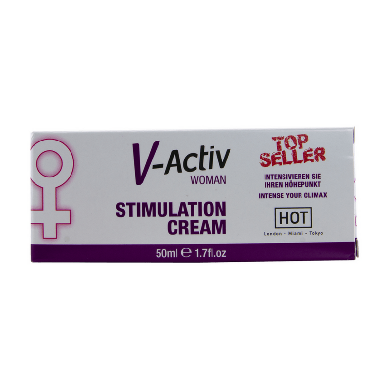 V-Activ - Crème de Stimulation pour Femmes - 2 fl oz / 50 ml