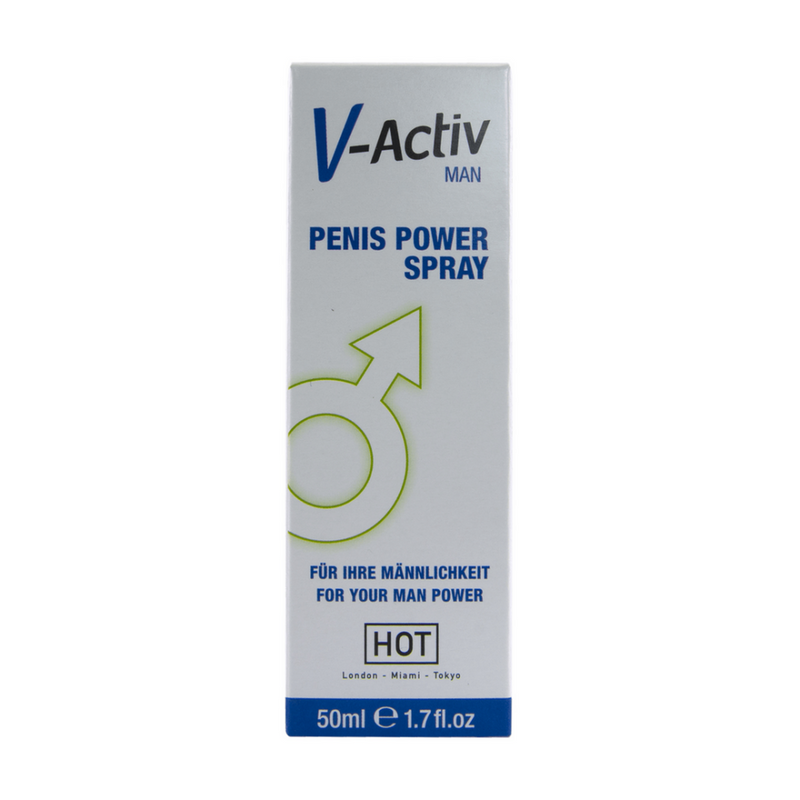 V-Activ - Penis Power Spray for Men - 2 fl oz / 50 ml