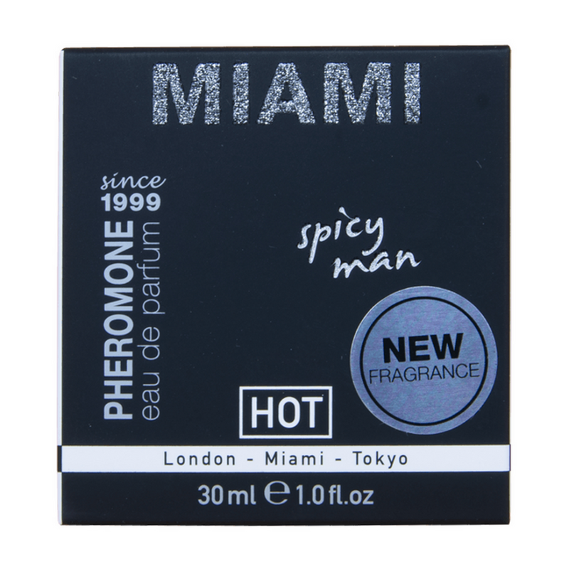 Miami Spicy - Pheromone Perfume for Men - 1 fl oz / 30 ml