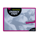 Energy Caps - Pilules Stimulantes pour Femmes - 5 Pièces