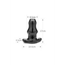 Douche Tunnel Plug - Plug Anal Creux - XL