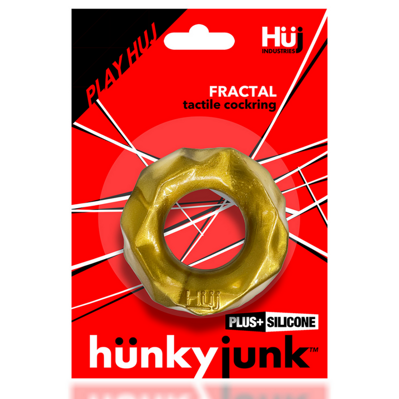 Fractal - Cockring Tactile - Bronze