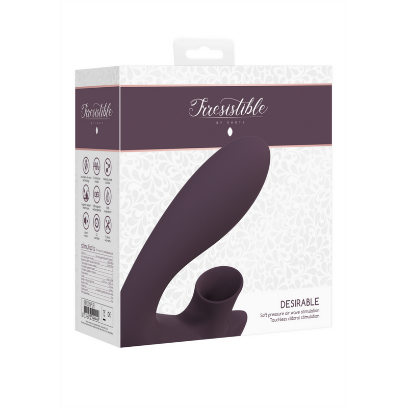 Desirable - Bendable Air Pulse Vibrator