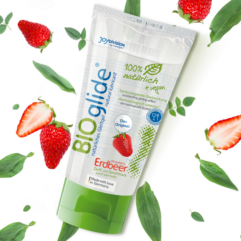 BIOglide - Lubrifiant Végétalien avec Saveur - 3 fl oz / 80 ml