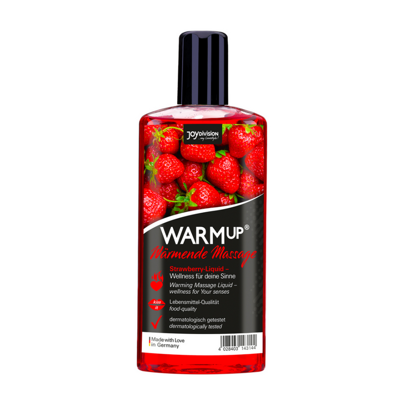 WARMup - Flavored Warming Lubricant - Strawberry - 5 fl oz / 150 ml