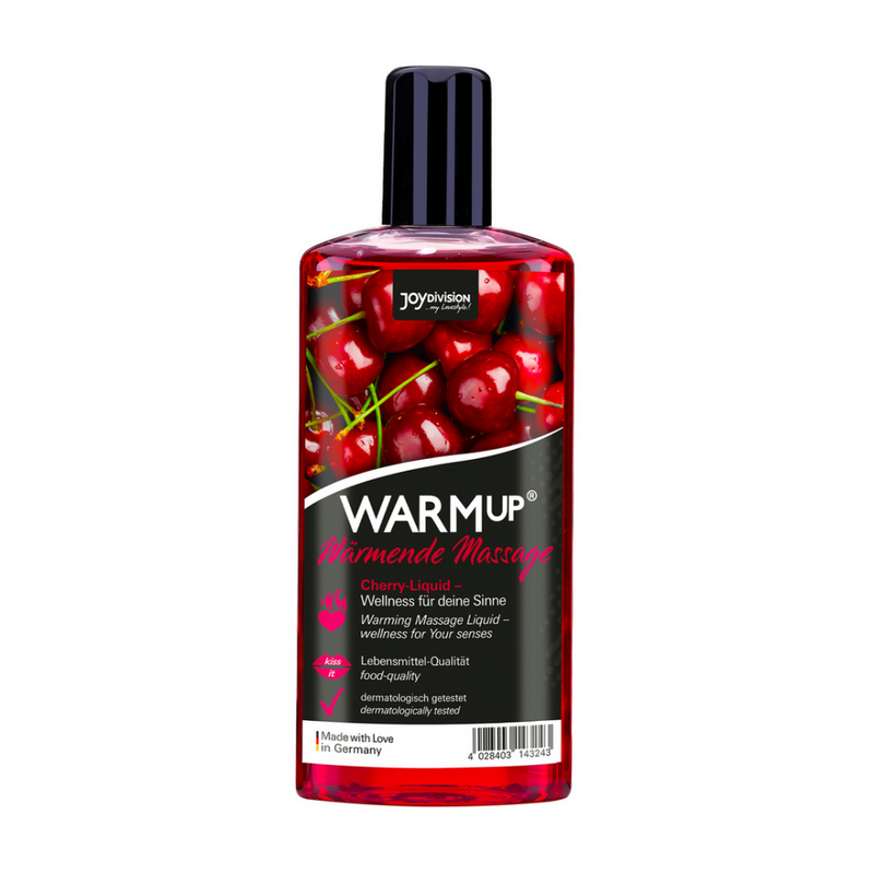 WARMup - Lubrifiant Chauffant Aromatisé - Cerise - 5 fl oz / 150 ml