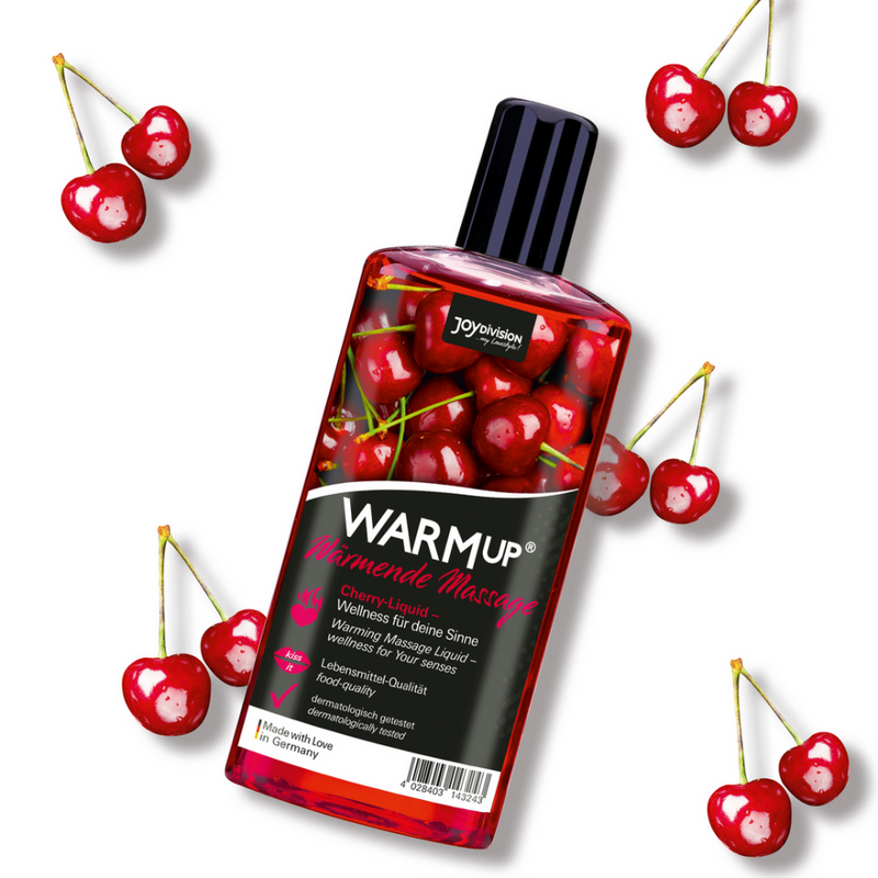 WARMup - Lubrifiant Chauffant Aromatisé - Cerise - 5 fl oz / 150 ml
