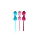 Power Balls - Boules de Kegel - 3 Pièces - Turquoise/Rouge/Rose