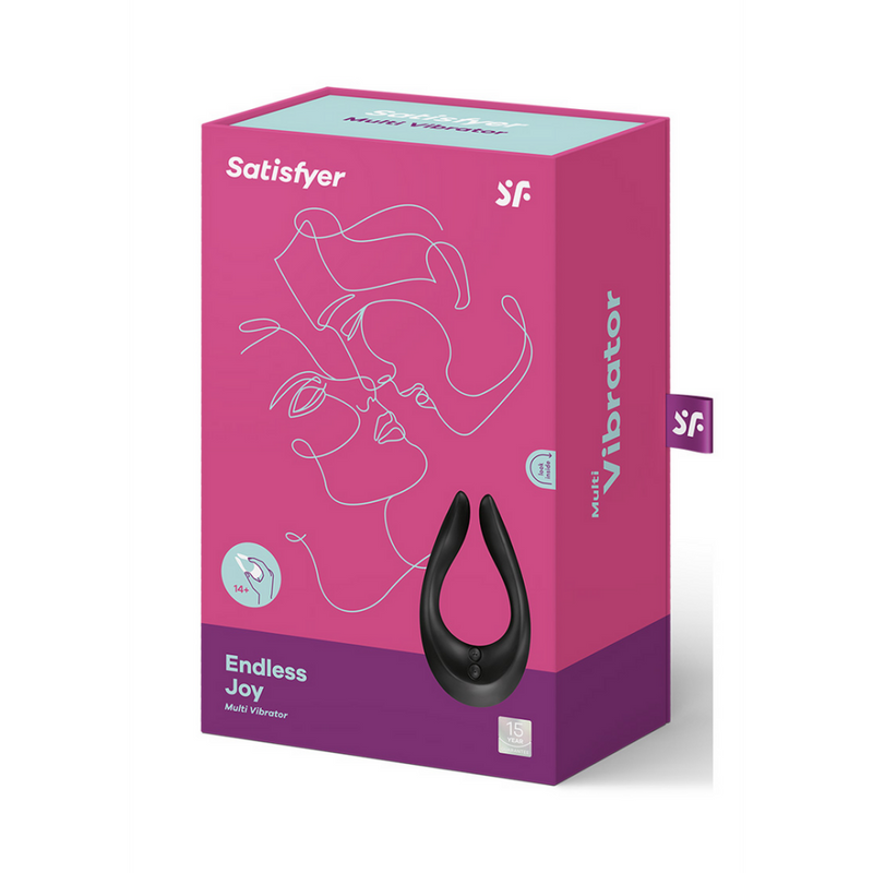 Endless Joy - Multi Vibrator - Noir