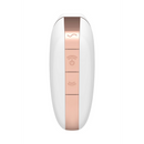 Love Triangle - Stimulateur à Pulsation d'Air et Vibration - Blanc