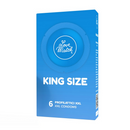 King Size - Préservatifs - 2,4 / 60 mm - 6 Pièces