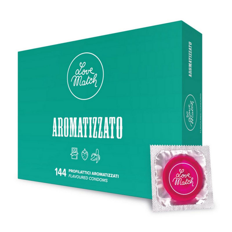 Aromatizzato - Flavored Condoms - 144 Pieces