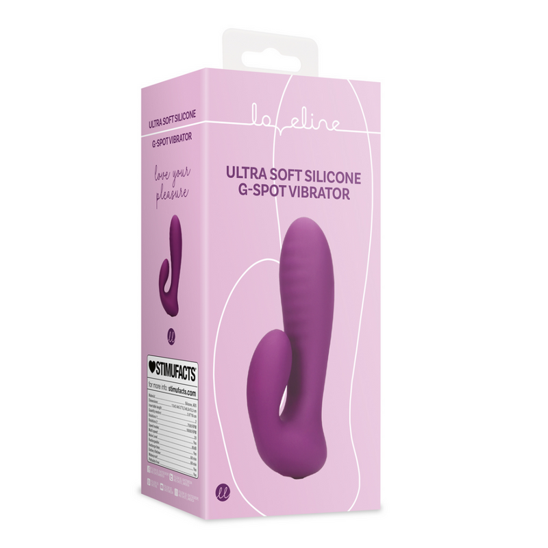 Vibrateur point G en silicone ultra doux