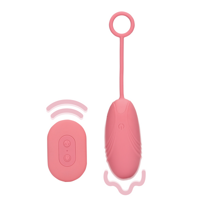 Vibrateur à œuf en silicone ultra doux avec télécommande