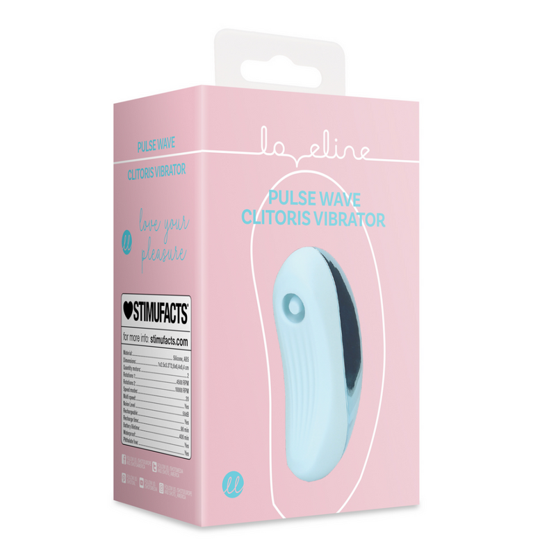 Vibromasseur Clitoridien Onde Pulse - Bleu Arctique Vibromasseur Clitoridien Onde Pulse - Bleu Arctique