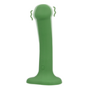 Dildo vibrant non-phallique - Petit - Vert forêt