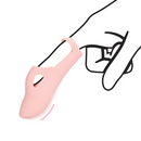Vibromasseur en silicone pour les doigts - Touch of Pink
