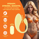 Vibromasseur G-Spot avec Télécommande - Jaune