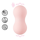 Massager vibrant et chauffant - Rose