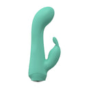 Mini Vibrateur Double Lapin - Vert