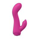 Mini Vibromasseur Courbé en Forme de Lapin - Rose