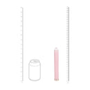 Vibreur en verre - Rose