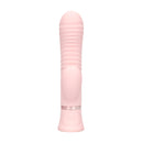 Mystique - Vibrateur Lapin Côtelé - Rose