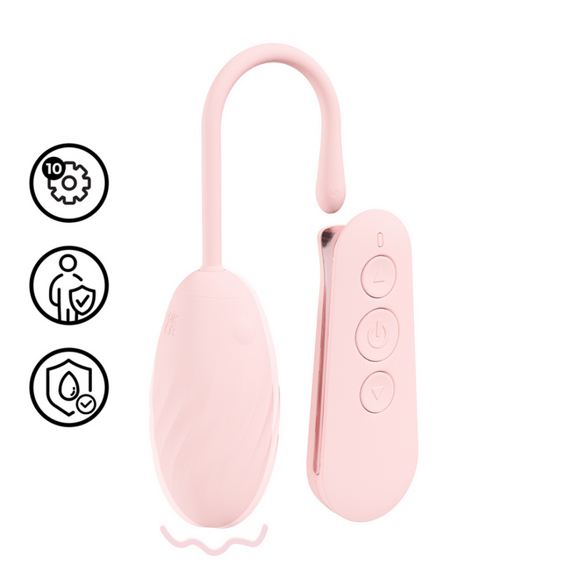Felicite - Vibreur œuf 10 fonctions - Rose