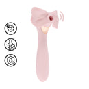 Darling - Vibrateur Wand AirTap avec cinq embouts - Rose