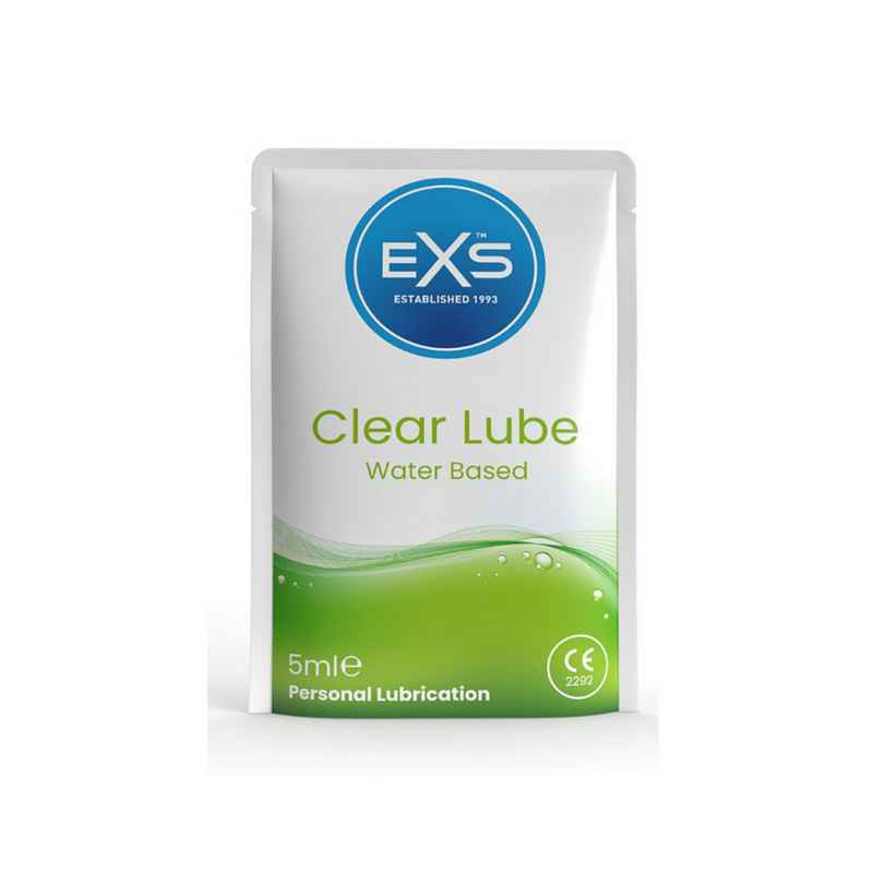 Sachets de lubrifiant EXS Clear - 100 pièces