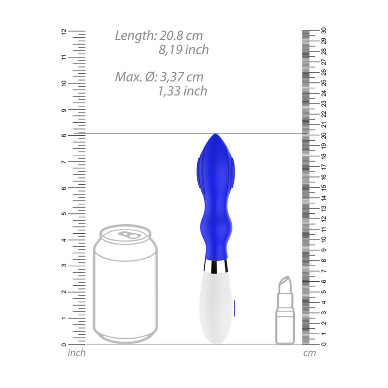 Astraea - Vibrator and Clitoris Stimulator - Royal Blue