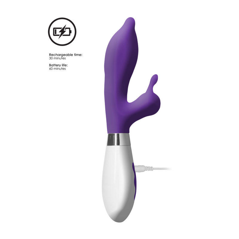 Adonis - Vibrateur Lapin Rechargeable - Violet