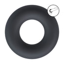 Cockring en silicone solide - XS - Noir
