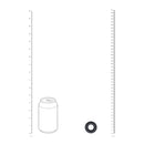 Cockring en silicone solide - XS - Noir