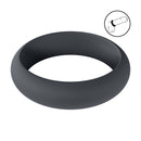 Cockring en silicone Wide O - M - 35mm - Noir