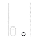 Cockring en silicone Wide O - M - 35mm - Noir