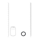 Cockring en silicone Wide O - L - 42mm - Noir