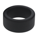 Sangle en silicone liquide - S - 34 mm - Noir