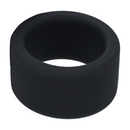 Sangle en silicone liquide - M - 34 mm - Noir