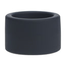Sangle en silicone liquide - M - 34 mm - Noir