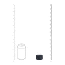 Sangle en silicone liquide - M - 34 mm - Noir