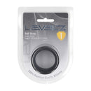 Sangle en silicone liquide - L - 34 mm - Noir