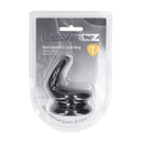 Cockring en silicone double large - M - Noir