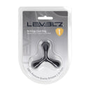 Tri O Ergo Cockring en silicone - Noir