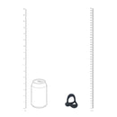 Tri O Ergo Cockring en silicone - Noir