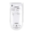 Lasso Cockring en silicone large et ajustable - 5 mm - Noir