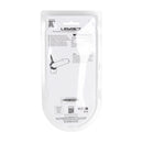 Anneau péni en silicone détachable, large et ajustable - 5 mm - Noir