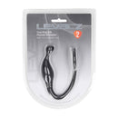 Cockring en silicone avec stimulateur de prostate - S - Noir