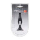 Plug Anal en Silicone Slim - S - Noir